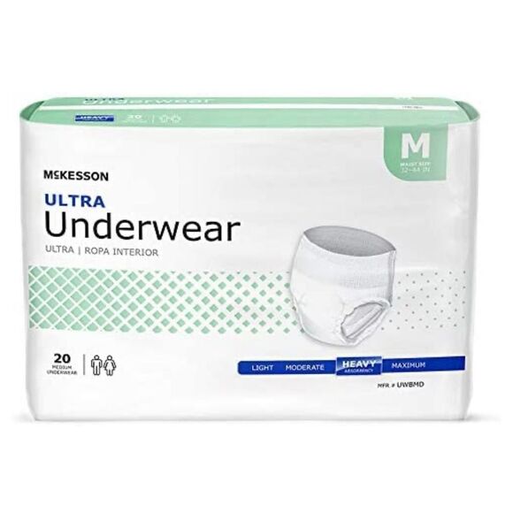 McKesson Ultra Underwear Medium‎ New - Picture 1 of 5